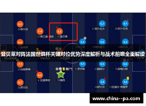 登贝莱对阵法国世俱杯关键对位优势深度解析与战术前瞻全面解读